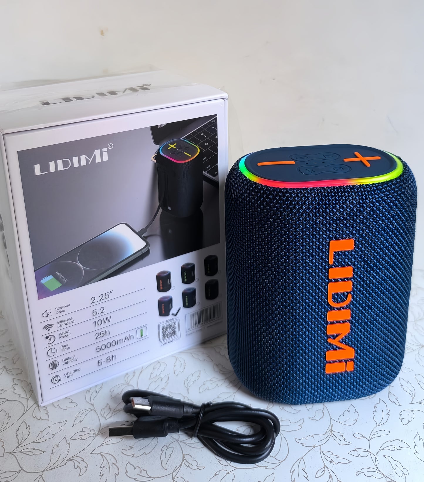 PARLANTE LIDIMI  LD-S847:30W EXTRA BASS + POWER BANK 5000 mAh