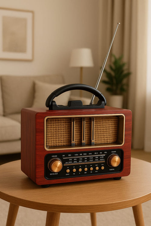 RADIO RETRO  FM y AM, MP3 multibanda  Bluetooth KTF-2015