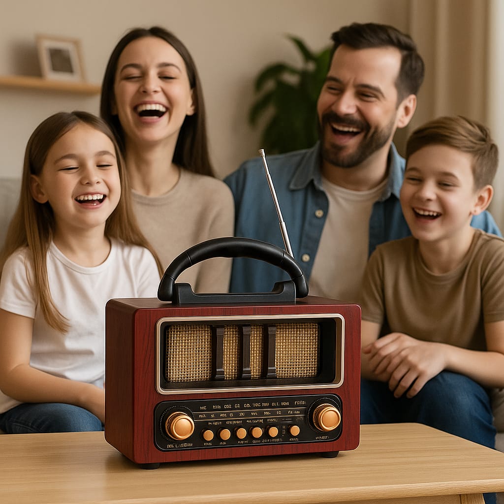 RADIO RETRO  FM y AM, MP3 multibanda  Bluetooth KTF-2015