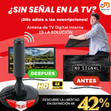 ANTENA DE TELEVISION DIGITAL FULL HD- CANALES  GRATIS!