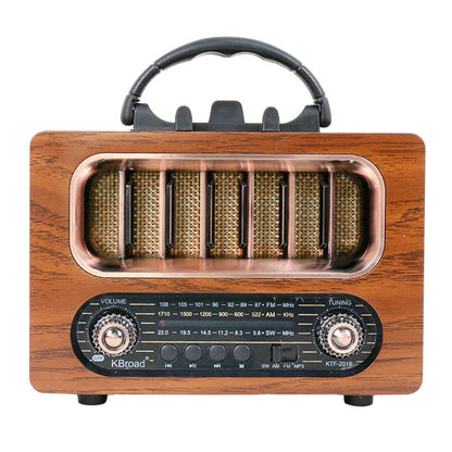 RADIO VINTAGE KTF 2018 – AM/FM, USB, BLUETOOTH, RECARGABLE y PORTÁTIL