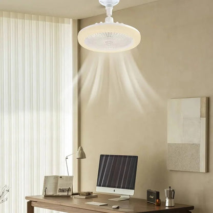 FOCO LED 3 EN 1 - FOCO,VENTILADOR, AROMATIZADOR.