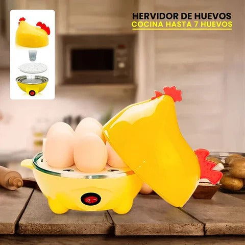 HERVIDORA DE HUEVOS EN FORMA DE GALLINA
