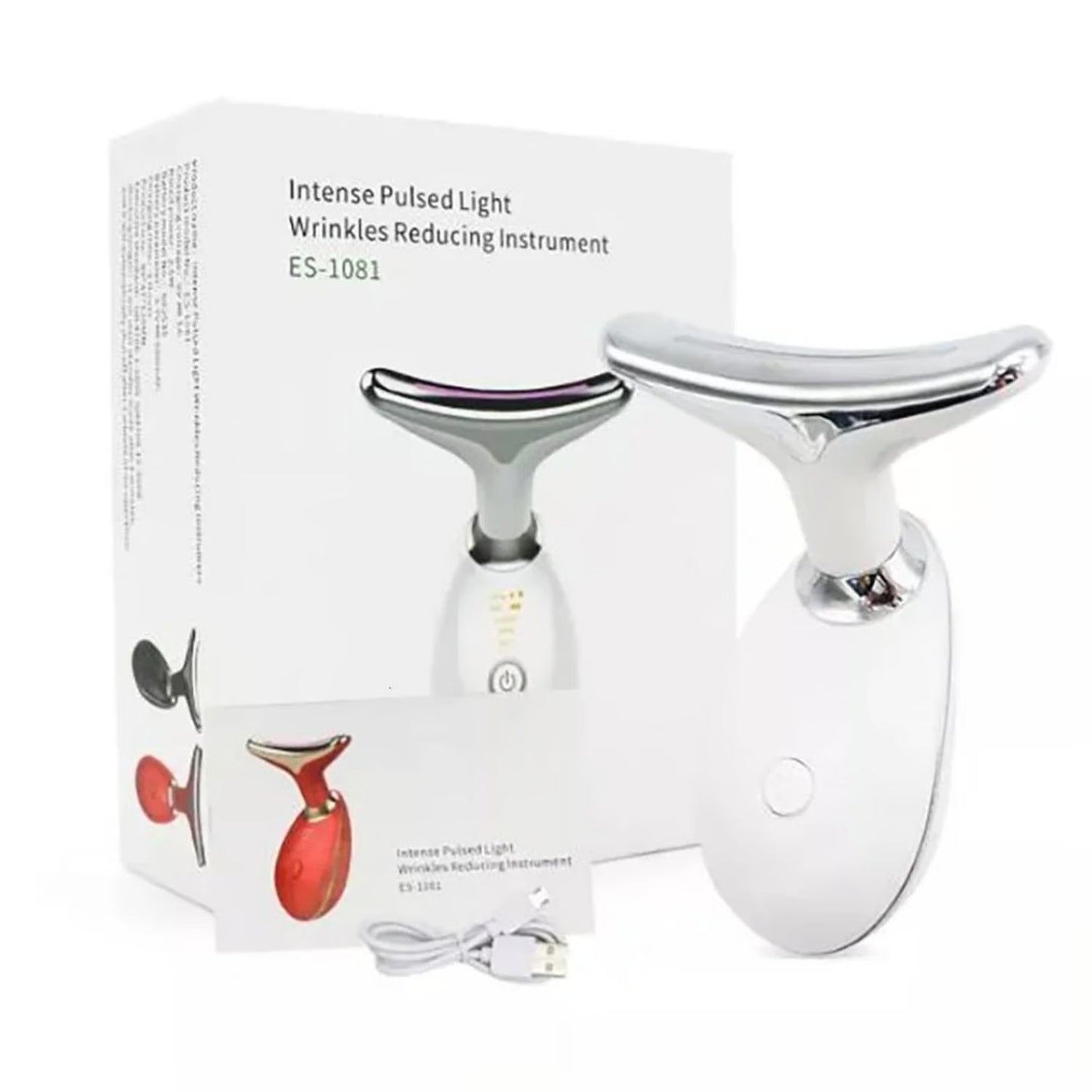 MASAJEADOR FACIAL MICROCORRIENTES CON LUZ LED
