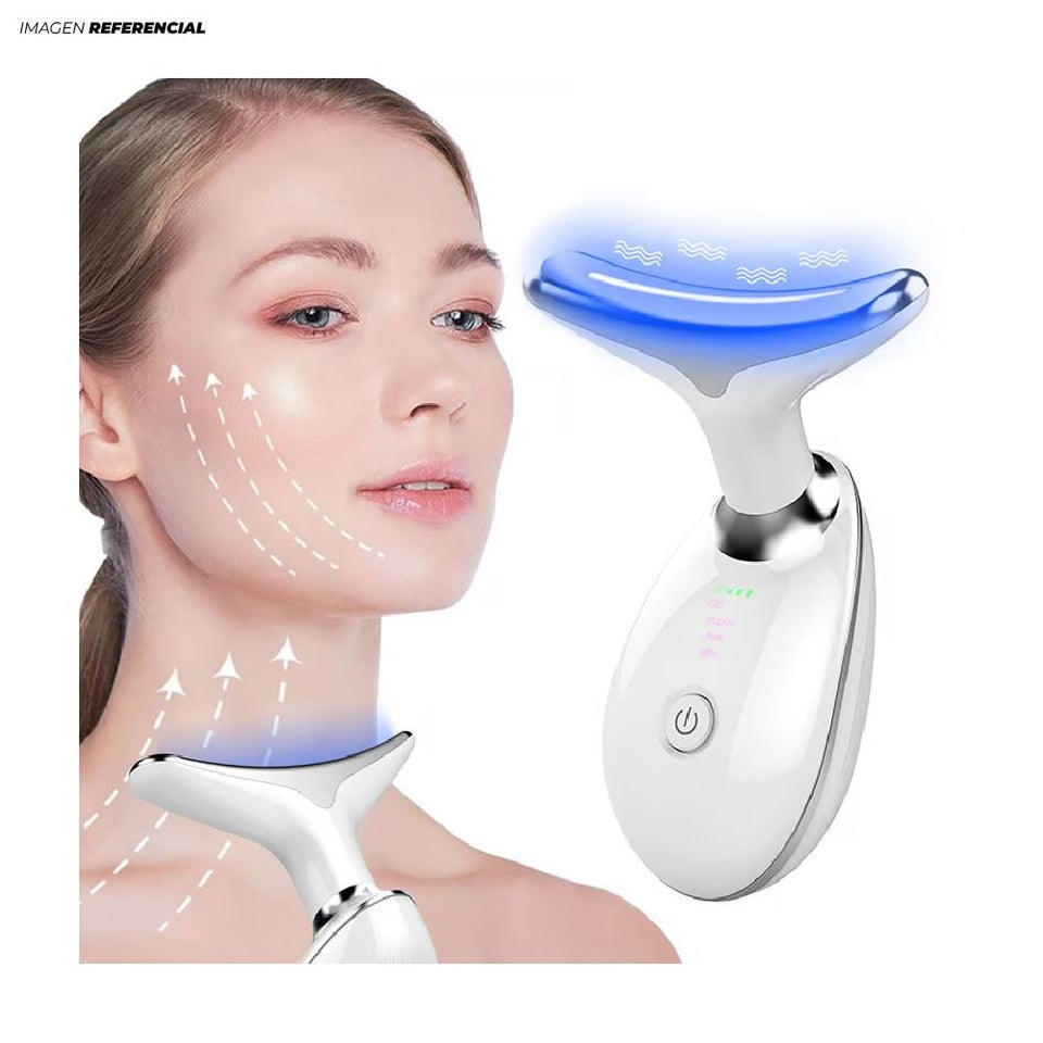 MASAJEADOR FACIAL MICROCORRIENTES CON LUZ LED