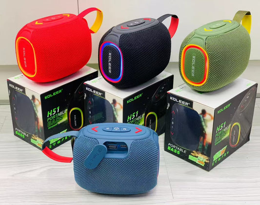 PARLANTE KOLEER -SONIDO BASS- CON RADIO FM-BLUETOOTH
