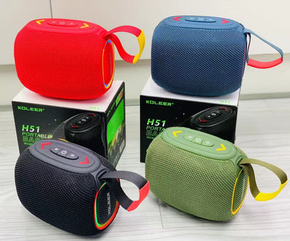PARLANTE KOLEER -SONIDO BASS- CON RADIO FM-BLUETOOTH