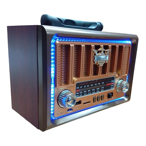 RADIO Am Fm Vintage  RETRO RECARGABLE Ktf-2016