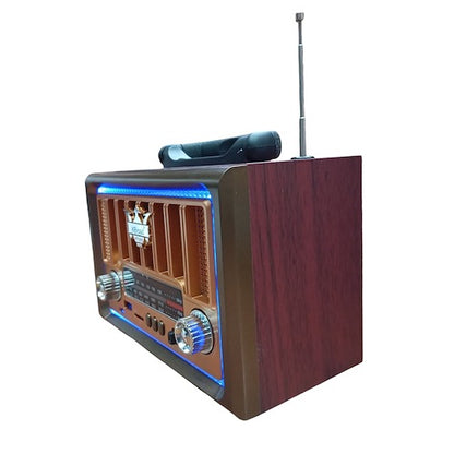 RADIO Am Fm Vintage  RETRO RECARGABLE Ktf-2016