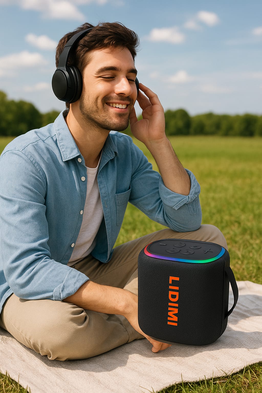 PARLANTE LIDIMI  LD-S847:30W EXTRA BASS + POWER BANK 5000 mAh