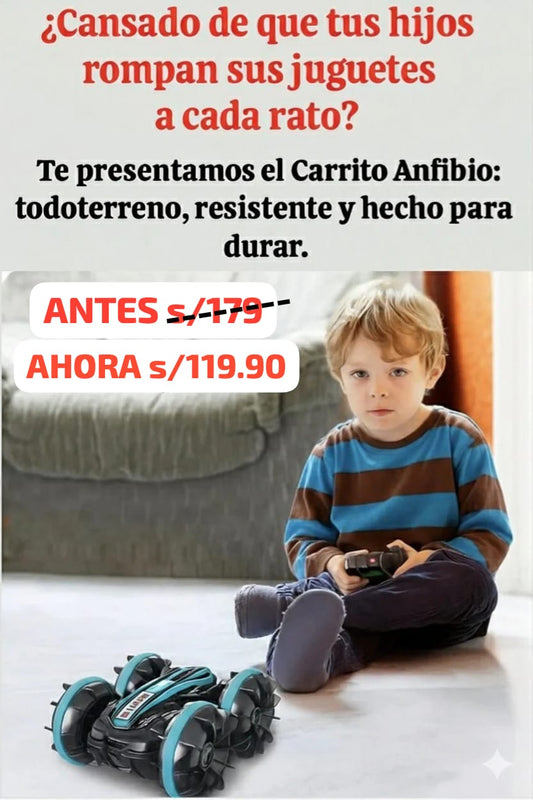 COCHE ACROBÁTICO TODO TERRENO 360°