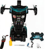 AUTO ROBOT TRANSFORMER A CONTROL REMOTO  DEPORTIVO CON DOBLE JOYSTICK